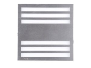 Miniaturka 1 - Oprawa schodowa LED 230 V światło neutralne 4000 K na białym tle