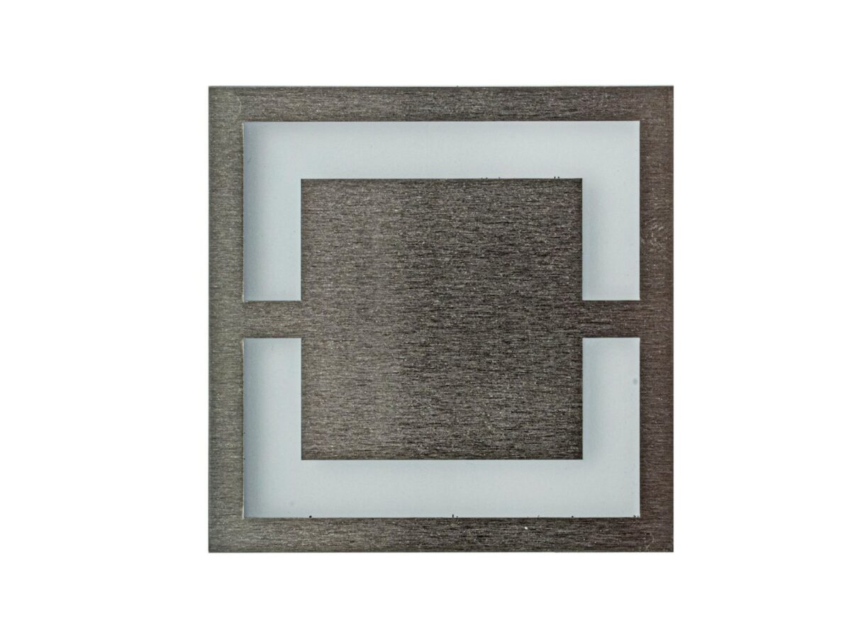 Oprawa schodowa LED kwadratowa 0,6 W 230 V 7,5 cm