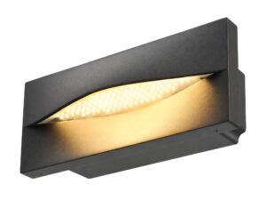 Miniaturka 4 - Oprawa schodowa Adi 30 cm antracyt – podłużny front z LED