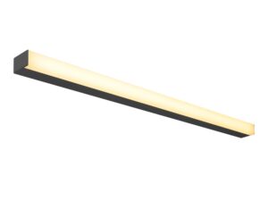 Miniaturka 6 - Czarna podłużna oprawa Sight LED, widok produktowy.