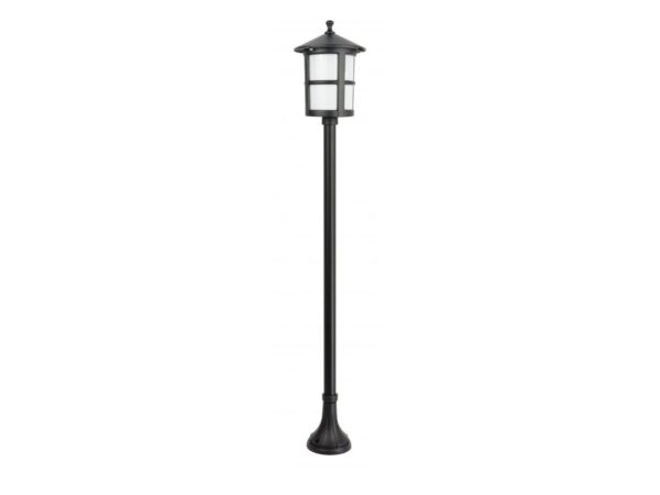 Oprawa stojąca CORDOBA II K 5002/1/TD czarna – cała latarnia na słupie 151 cm