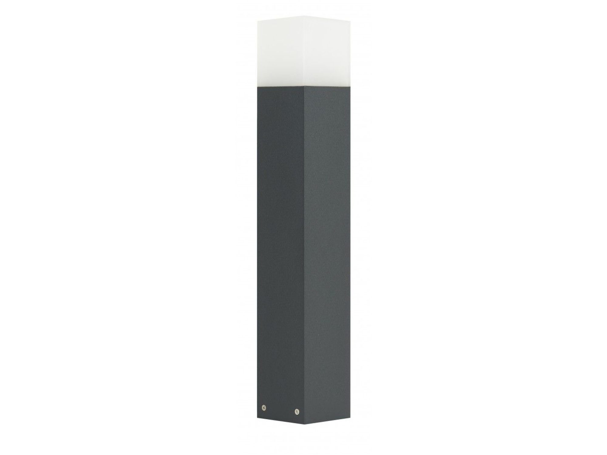 Lampa ogrodowa stojąca CUBE CB-580 antracytowa na białym tle