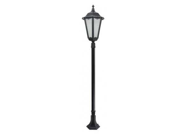 Oprawa stojąca RETRO MAXI K 170 cm – czarny wariant na białym tle