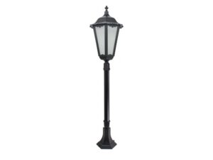 Miniaturka 1 - Oprawa stojąca RETRO MAXI K 120 cm – czarny wariant na białym tle