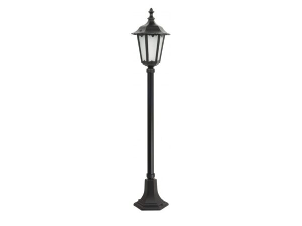 Oprawa stojąca RETRO MIDI K 106 cm – czarny wariant na białym tle