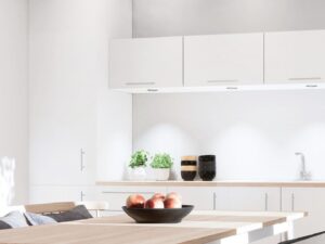 Miniaturka 2 - Oprawa sufitowa LED natynkowa 5 W 6,8 cm biała z dekorem drewna we wnętrzu