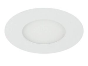 Miniaturka 2 - Biała okrągła oprawa sufitowa LED 3 W widziana z przodu
