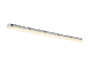 Miniaturka 4 - Szara liniowa oprawa Waterproof V 1500 LED IP66 na białym tle