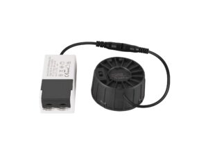 Miniaturka 1 - Downlight V 100 czarny LED, tył obudowy i puszka przyłączeniowa
