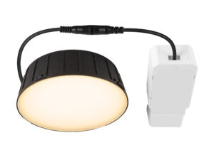 Miniaturka 4 - Oprawa wpuszczana Downlight V 150 czarny moduł LED z zasilaczem