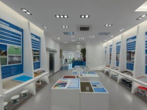 Miniaturka 7 - Biała oprawa Kadux 2, dwa źródła światła w aranżacji