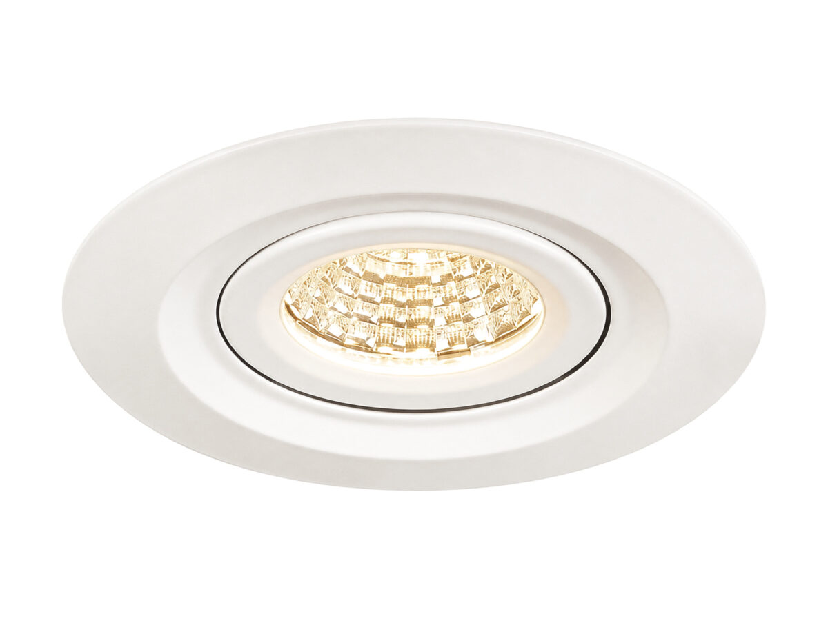 Oprawa wpuszczana Kini LED 12 W IP65 3000 K biała