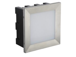 Miniaturka 4 - Oprawa wpuszczana MUR LED INOX D 04 widok z przodu
