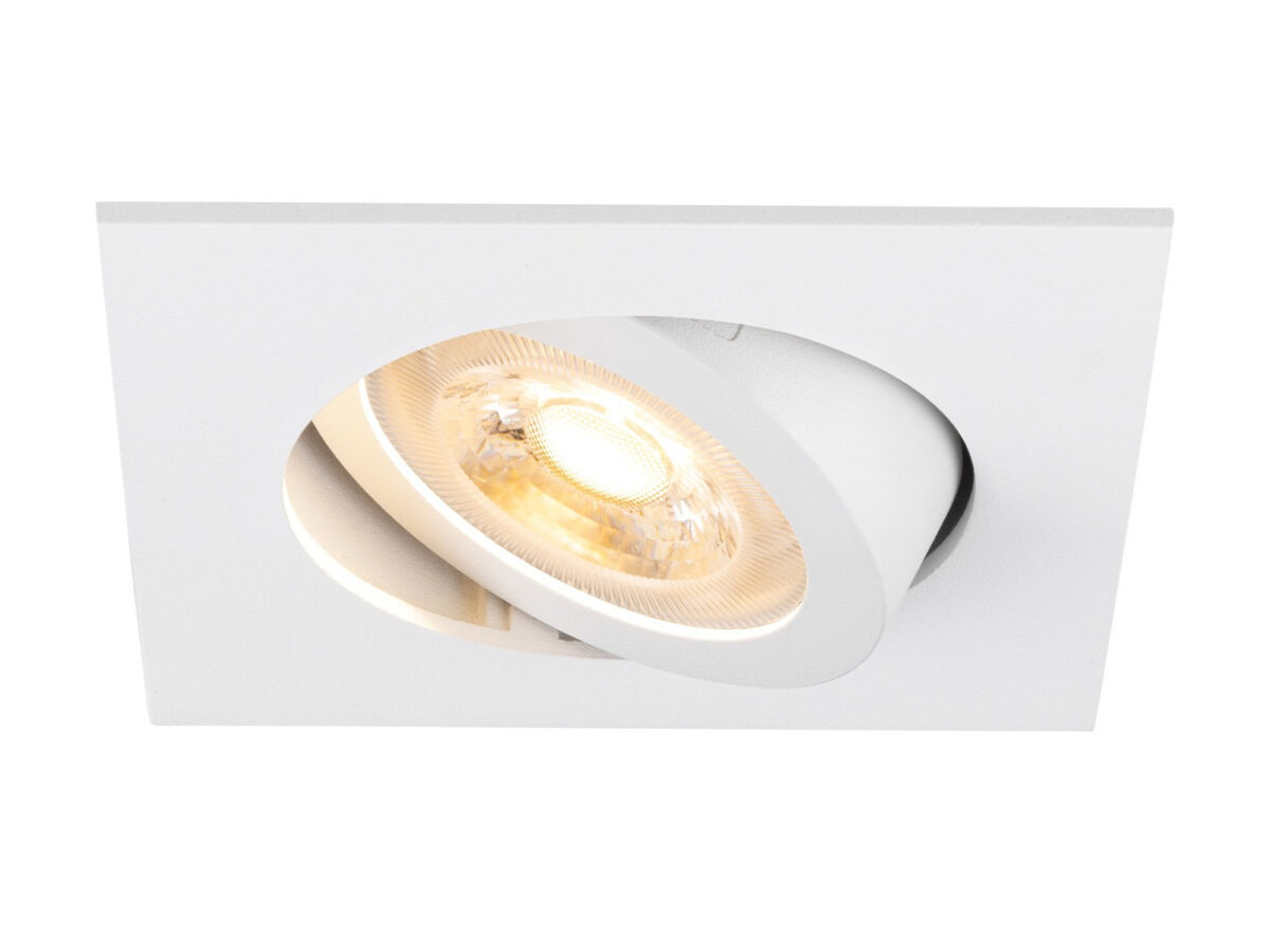 Oprawa wpuszczana New Tria 68 kwadratowa GU10 8,2 cm