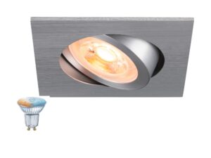 Miniaturka 2 - Oprawa wpuszczana New Tria 68 Smart Set, aluminiowe wykończenie