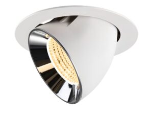 Miniaturka 27 - Oprawa wpuszczana Numinos Gimble XL, wersja Biały / chrom / 3000 K / 55°, widok pod kątem