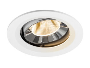 Miniaturka 5 - Biało-chromowana oprawa wpuszczana Numinos Move M LED