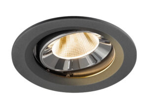 Miniaturka 3 - Czarno-chromowana oprawa wpuszczana Numinos Move M LED