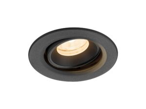 Miniaturka 1 - Oprawa wpuszczana Numinos Move XS, wersja Czarny / 2700 K / 20°, na białym tle