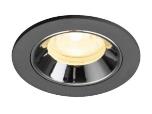 Miniaturka 25 - Oprawa wpuszczana Numinos XS – Czarny, chrom, 3000 K, 40°, widok główny