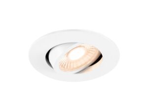 Miniaturka 4 - Detal białej oprawy sufitowej Universal Downlight Slim