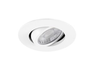 Miniaturka 2 - Biała oprawa Universal Downlight Slim widziana od tyłu