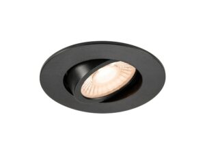 Miniaturka 5 - Detal czarnej oprawy sufitowej Universal Downlight Slim