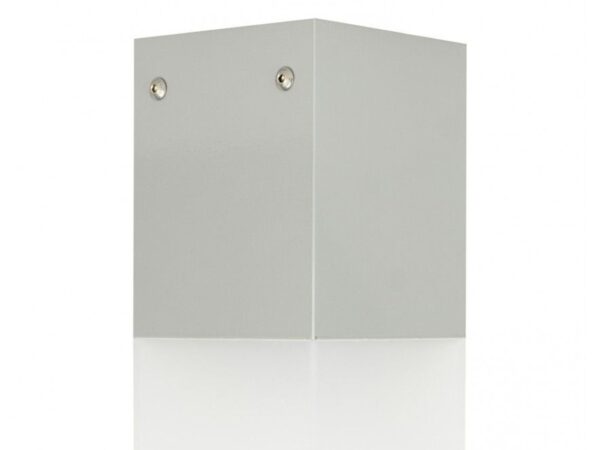 Plafon CUBE MAX S srebrny