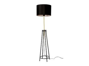 Miniaturka 3 - Lampa Palemena czarny trójnóg i złoty trzon – drugi widok produktowy