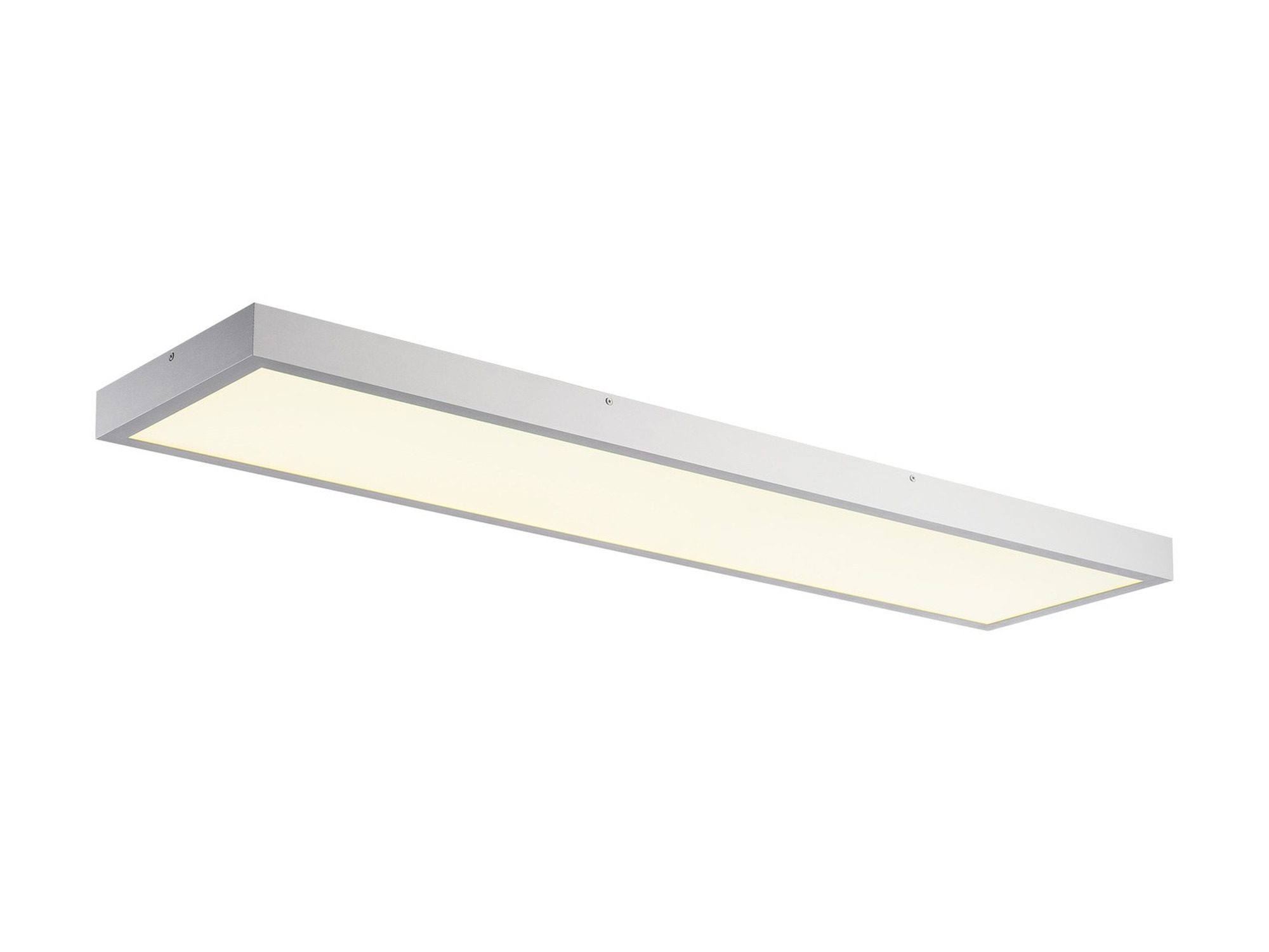 Panel LED 1200 × 300 srebrnoszary 4000 K – packshot