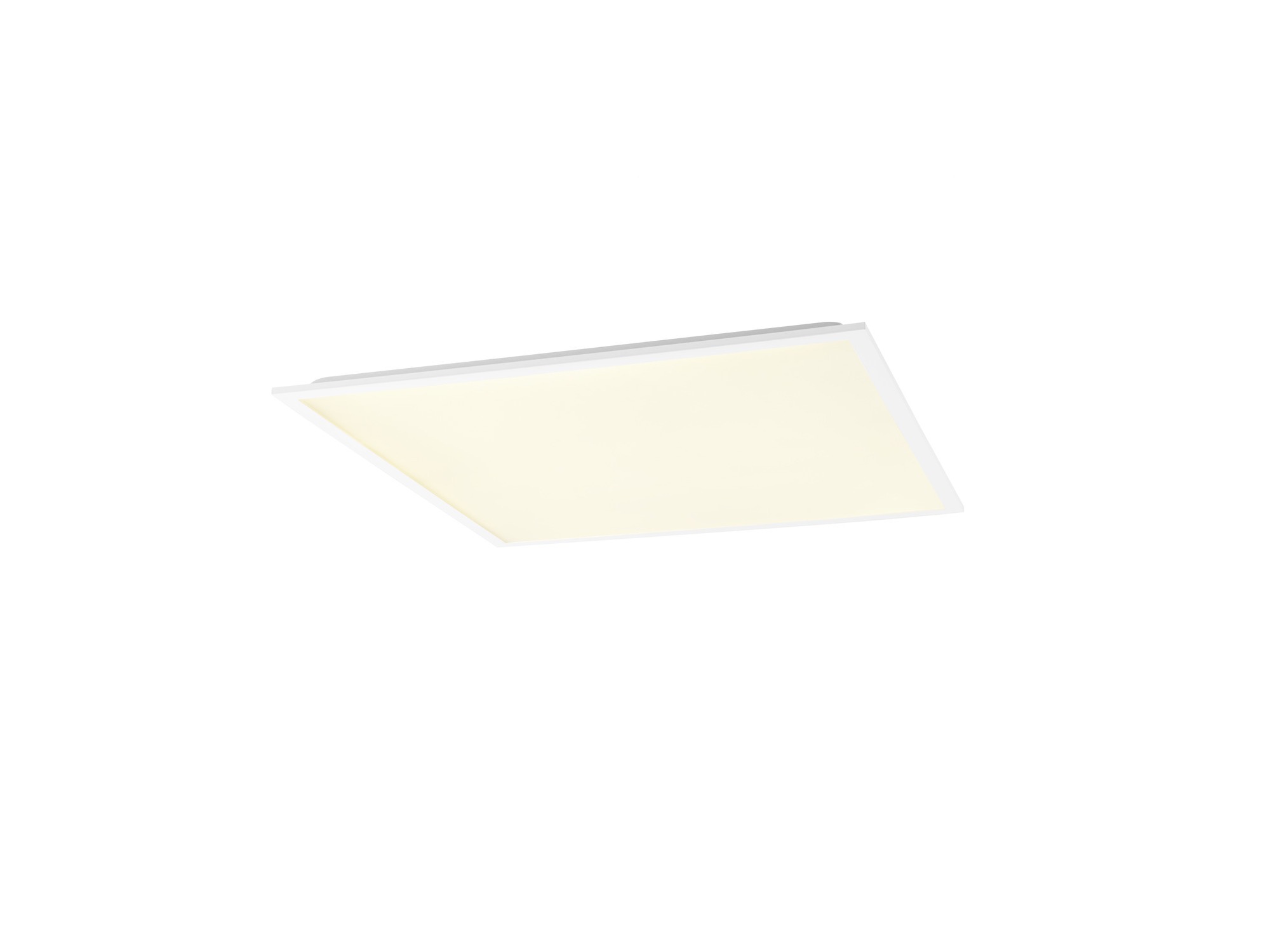 Biały panel LED C 600, widok aluminiowej konstrukcji