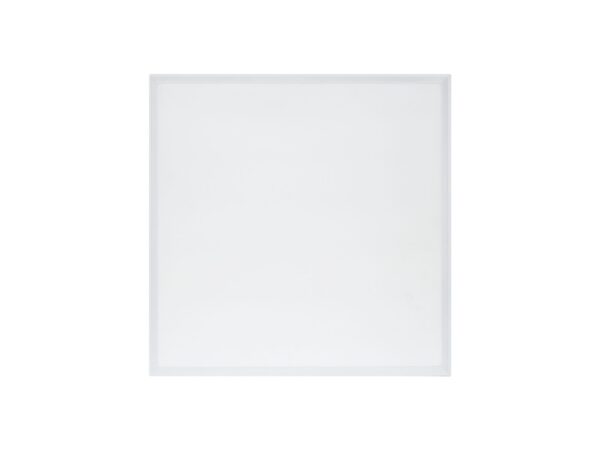 Biały panel LED Backlit 60x60 cm na białym tle