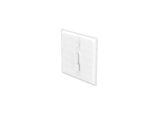 Miniaturka 3 - Panel LED Panel P biały kwadratowy, detal konstrukcji