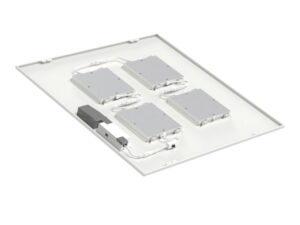 Miniaturka 4 - Biały panel LED Pavanno 60 × 60 cm, detal