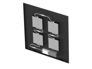 Miniaturka 3 - Panel LED Pavanno czarny, detal konstrukcji