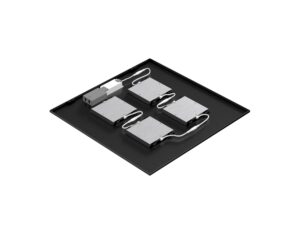 Miniaturka 2 - Panel LED Pavanno, czarna ramka i korpus