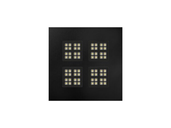 Panel LED Pavanno 62 × 62 cm czarny, widok główny