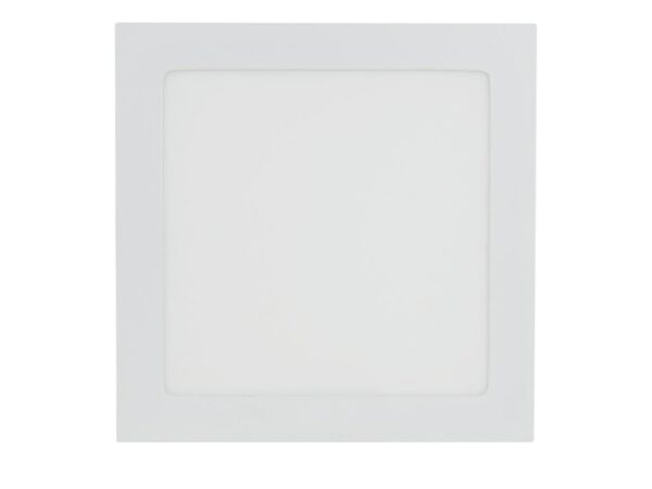 Panel LED sufitowy biały kwadratowy 8,4 cm o neutralnej barwie światła