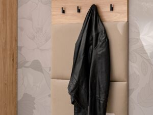 Miniaturka 1 - Panel wieszakowy tapicerowany Pedrivo 60 cm Hickory Jackson beżowy – zdjęcie 2
