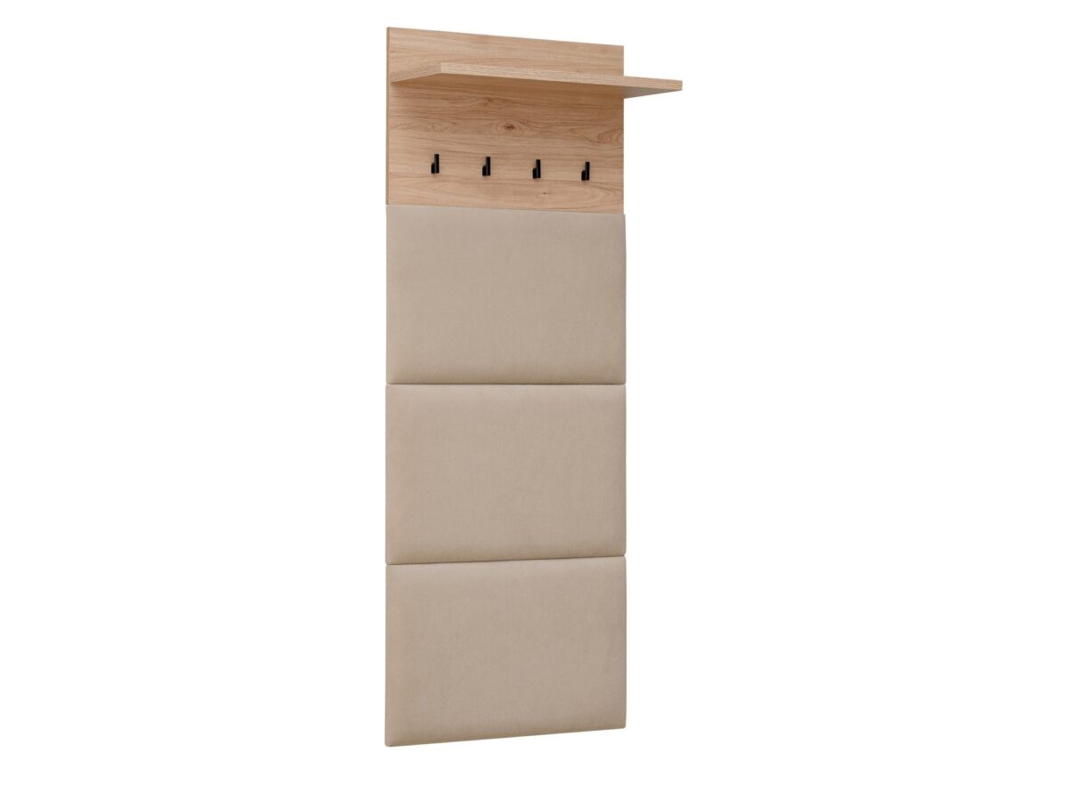 Panel wieszakowy tapicerowany Pedrivo 60 cm Hickory Jackson beżowy