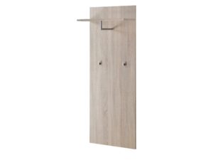 Miniaturka 4 - Panel wieszakowy Arvello 60 cm dąb Sonoma z półką i haczykami