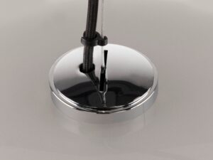 Miniaturka 5 - Detal szklanego białego klosza Pantilo Convex 40