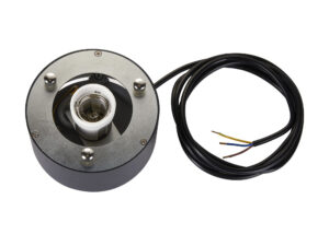 Miniaturka 6 - Czarna lampa wisząca Para Dome E27 na białym tle