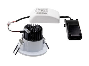 Miniaturka 2 - Patta-F – oprawa z modułem LED, zasilaczem i przewodem (zawartość zestawu)