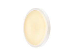 Miniaturka 2 - Biały plafon Ainos LED, widok profilu oprawy