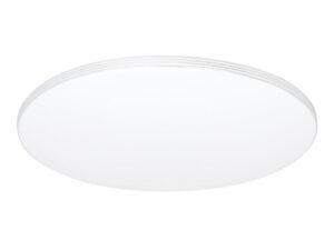 Miniaturka 1 - Plafon Alivia biały 55 cm – okrągły dysk LED na białym tle