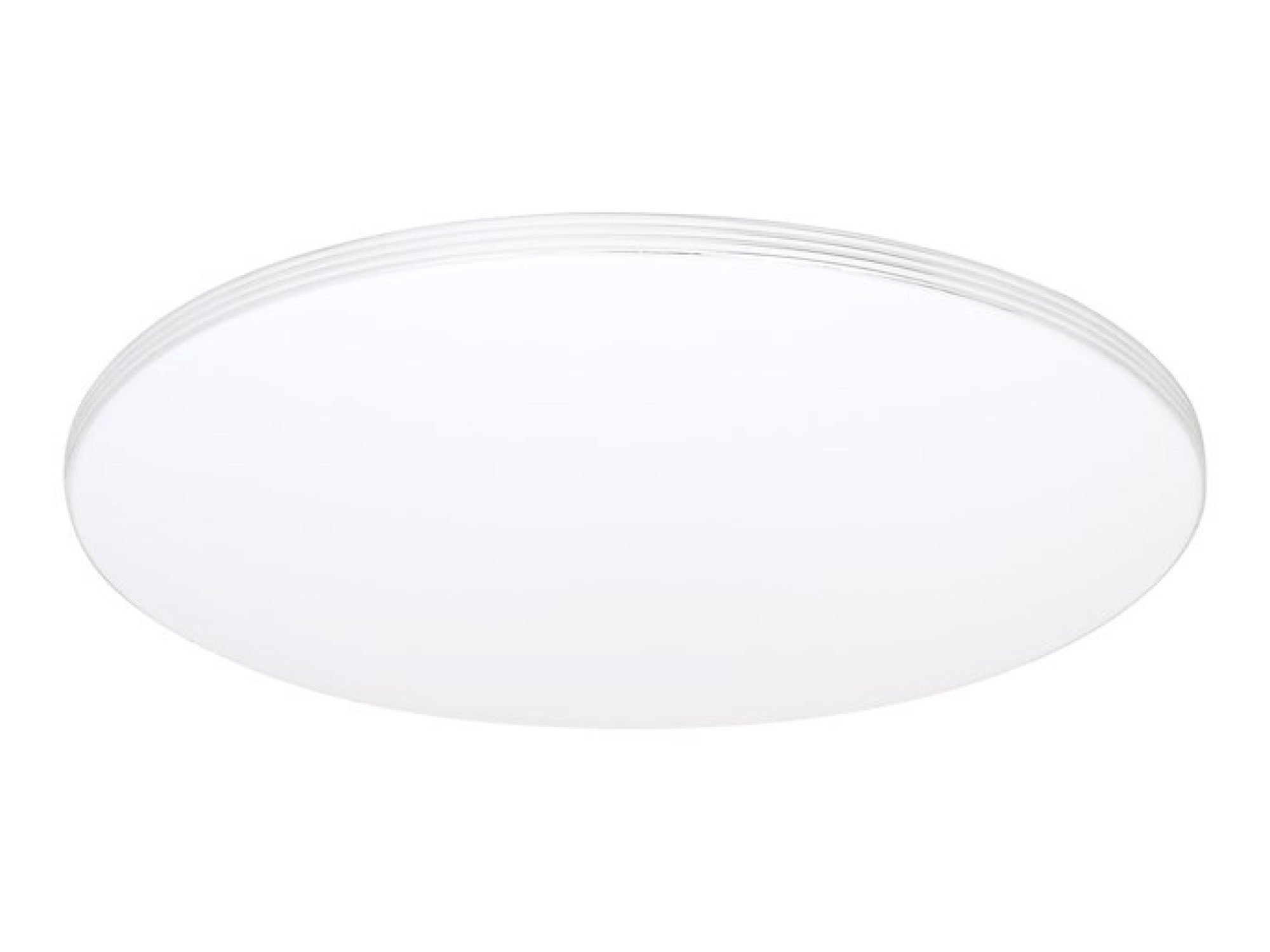 Plafon Alivia LED 55 cm biały na białym tle