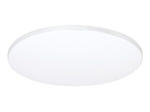 Miniaturka 2 - Okrągły plafon Alivia LED biały 75 cm na białym tle