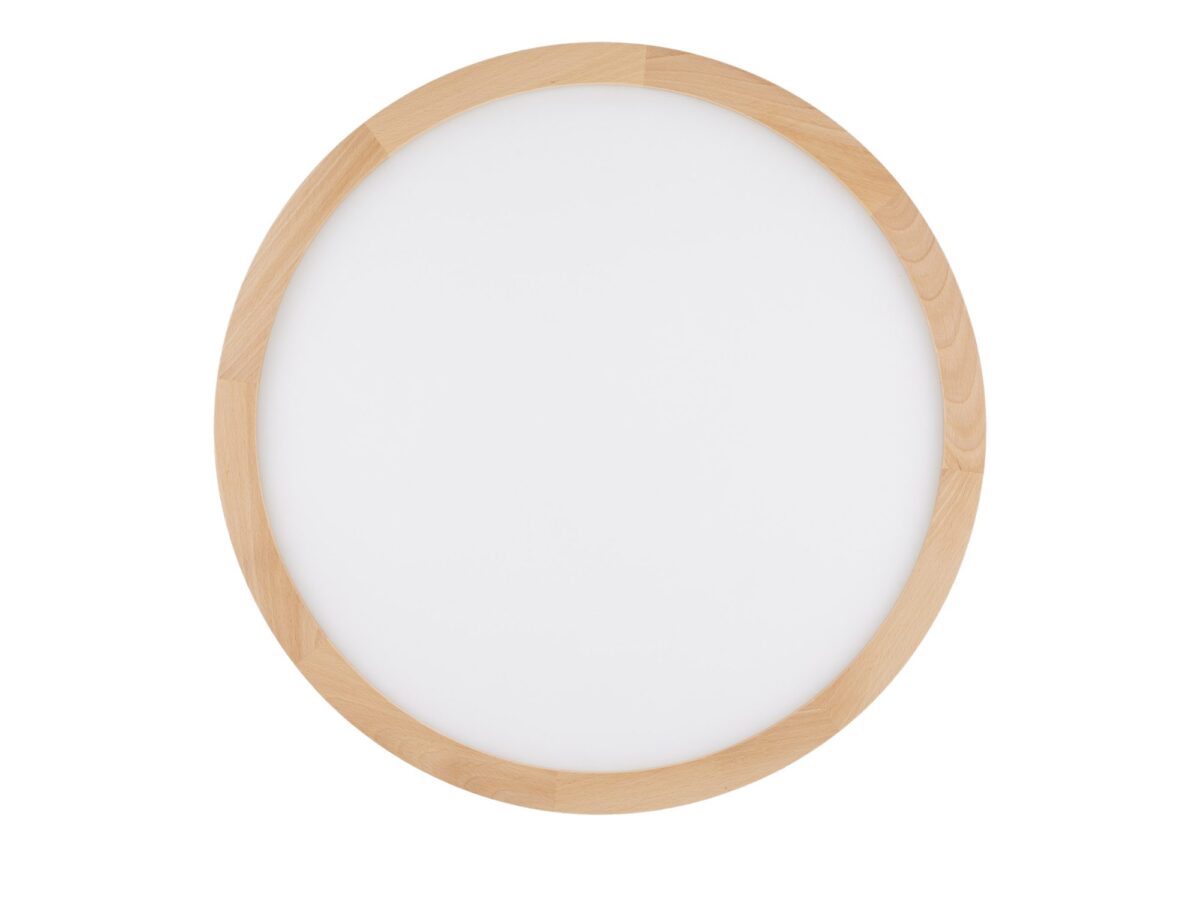 Plafon Aqua Wood LED 45 W 52,5 cm biały i buk