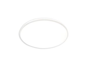 Miniaturka 7 - Biały okrągły plafon LED Avedino 29,5 cm na białym tle